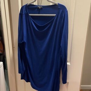 Eileen Fisher Royal Blue Long Sleeve Top